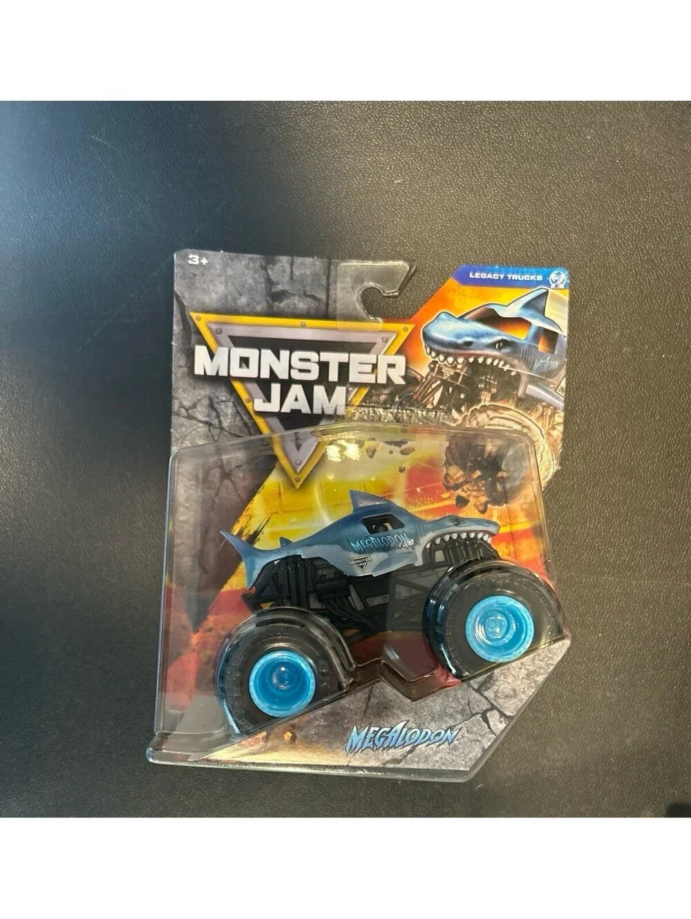 Monster Jam Megalodon Legacy Trucks Shark Monster Truck 1:64 Diecast NEW